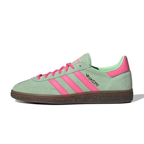 adidas spezial grün pink|Adidas handball shoes green.